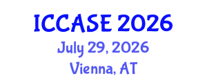 International Conference on Control, Automation and Systems Engineering (ICCASE) July 29, 2026 - Vienna, Austria International Conference on Control, Automation and Systems Engineering (ICCASE) July 29, 2026 - Vienna, Austria