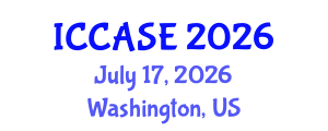 International Conference on Control, Automation and Systems Engineering (ICCASE) July 17, 2026 - Washington, United States International Conference on Control, Automation and Systems Engineering (ICCASE) July 17, 2026 - Washington, United States