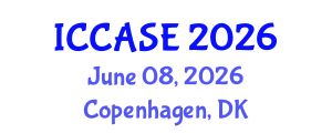 International Conference on Control, Automation and Systems Engineering (ICCASE) June 08, 2026 - Copenhagen, Denmark International Conference on Control, Automation and Systems Engineering (ICCASE) June 08, 2026 - Copenhagen, Denmark