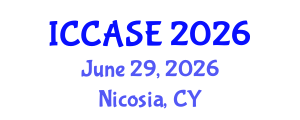 International Conference on Control, Automation and Systems Engineering (ICCASE) June 29, 2026 - Nicosia, Cyprus International Conference on Control, Automation and Systems Engineering (ICCASE) June 29, 2026 - Nicosia, Cyprus