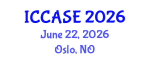 International Conference on Control, Automation and Systems Engineering (ICCASE) June 22, 2026 - Oslo, Norway International Conference on Control, Automation and Systems Engineering (ICCASE) June 22, 2026 - Oslo, Norway