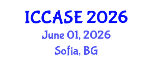 International Conference on Control, Automation and Systems Engineering (ICCASE) June 01, 2026 - Sofia, Bulgaria International Conference on Control, Automation and Systems Engineering (ICCASE) June 01, 2026 - Sofia, Bulgaria