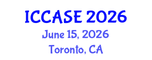 International Conference on Control, Automation and Systems Engineering (ICCASE) June 15, 2026 - Toronto, Canada International Conference on Control, Automation and Systems Engineering (ICCASE) June 15, 2026 - Toronto, Canada