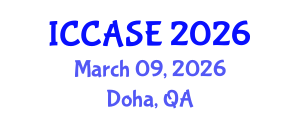 International Conference on Control, Automation and Systems Engineering (ICCASE) March 09, 2026 - Doha, Qatar International Conference on Control, Automation and Systems Engineering (ICCASE) March 09, 2026 - Doha, Qatar