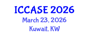 International Conference on Control, Automation and Systems Engineering (ICCASE) March 23, 2026 - Kuwait, Kuwait International Conference on Control, Automation and Systems Engineering (ICCASE) March 23, 2026 - Kuwait, Kuwait