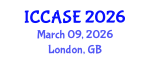 International Conference on Control, Automation and Systems Engineering (ICCASE) March 09, 2026 - London, United Kingdom International Conference on Control, Automation and Systems Engineering (ICCASE) March 09, 2026 - London, United Kingdom