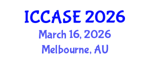 International Conference on Control, Automation and Systems Engineering (ICCASE) March 16, 2026 - Melbourne, Australia International Conference on Control, Automation and Systems Engineering (ICCASE) March 16, 2026 - Melbourne, Australia