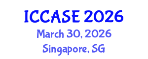International Conference on Control, Automation and Systems Engineering (ICCASE) March 30, 2026 - Singapore, Singapore International Conference on Control, Automation and Systems Engineering (ICCASE) March 30, 2026 - Singapore, Singapore