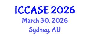 International Conference on Control, Automation and Systems Engineering (ICCASE) March 30, 2026 - Sydney, Australia International Conference on Control, Automation and Systems Engineering (ICCASE) March 30, 2026 - Sydney, Australia