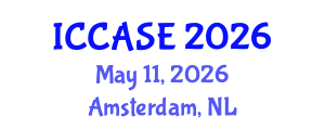 International Conference on Control, Automation and Systems Engineering (ICCASE) May 11, 2026 - Amsterdam, Netherlands International Conference on Control, Automation and Systems Engineering (ICCASE) May 11, 2026 - Amsterdam, Netherlands