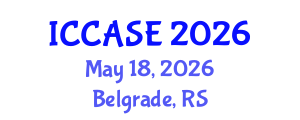 International Conference on Control, Automation and Systems Engineering (ICCASE) May 18, 2026 - Belgrade, Serbia International Conference on Control, Automation and Systems Engineering (ICCASE) May 18, 2026 - Belgrade, Serbia