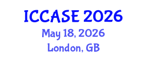 International Conference on Control, Automation and Systems Engineering (ICCASE) May 18, 2026 - London, United Kingdom International Conference on Control, Automation and Systems Engineering (ICCASE) May 18, 2026 - London, United Kingdom