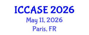International Conference on Control, Automation and Systems Engineering (ICCASE) May 11, 2026 - Paris, France
