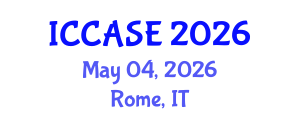 International Conference on Control, Automation and Systems Engineering (ICCASE) May 04, 2026 - Rome, Italy International Conference on Control, Automation and Systems Engineering (ICCASE) May 04, 2026 - Rome, Italy