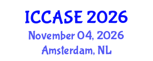 International Conference on Control, Automation and Systems Engineering (ICCASE) November 04, 2026 - Amsterdam, Netherlands International Conference on Control, Automation and Systems Engineering (ICCASE) November 04, 2026 - Amsterdam, Netherlands