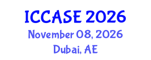 International Conference on Control, Automation and Systems Engineering (ICCASE) November 08, 2026 - Dubai, United Arab Emirates