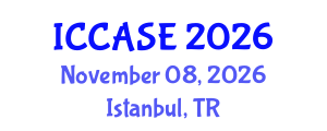 International Conference on Control, Automation and Systems Engineering (ICCASE) November 08, 2026 - Istanbul, Turkey International Conference on Control, Automation and Systems Engineering (ICCASE) November 08, 2026 - Istanbul, Turkey