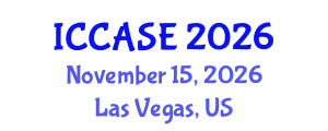International Conference on Control, Automation and Systems Engineering (ICCASE) November 15, 2026 - Las Vegas, United States International Conference on Control, Automation and Systems Engineering (ICCASE) November 15, 2026 - Las Vegas, United States