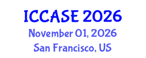 International Conference on Control, Automation and Systems Engineering (ICCASE) November 01, 2026 - San Francisco, United States International Conference on Control, Automation and Systems Engineering (ICCASE) November 01, 2026 - San Francisco, United States