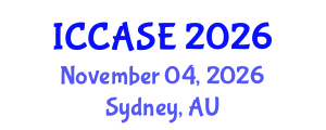 International Conference on Control, Automation and Systems Engineering (ICCASE) November 04, 2026 - Sydney, Australia International Conference on Control, Automation and Systems Engineering (ICCASE) November 04, 2026 - Sydney, Australia