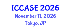 International Conference on Control, Automation and Systems Engineering (ICCASE) November 11, 2026 - Tokyo, Japan International Conference on Control, Automation and Systems Engineering (ICCASE) November 11, 2026 - Tokyo, Japan