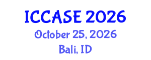 International Conference on Control, Automation and Systems Engineering (ICCASE) October 25, 2026 - Bali, Indonesia International Conference on Control, Automation and Systems Engineering (ICCASE) October 25, 2026 - Bali, Indonesia