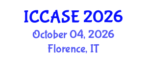 International Conference on Control, Automation and Systems Engineering (ICCASE) October 04, 2026 - Florence, Italy International Conference on Control, Automation and Systems Engineering (ICCASE) October 04, 2026 - Florence, Italy