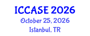 International Conference on Control, Automation and Systems Engineering (ICCASE) October 25, 2026 - Istanbul, Turkey International Conference on Control, Automation and Systems Engineering (ICCASE) October 25, 2026 - Istanbul, Turkey