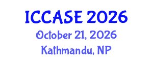 International Conference on Control, Automation and Systems Engineering (ICCASE) October 21, 2026 - Kathmandu, Nepal International Conference on Control, Automation and Systems Engineering (ICCASE) October 21, 2026 - Kathmandu, Nepal