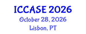 International Conference on Control, Automation and Systems Engineering (ICCASE) October 28, 2026 - Lisbon, Portugal International Conference on Control, Automation and Systems Engineering (ICCASE) October 28, 2026 - Lisbon, Portugal
