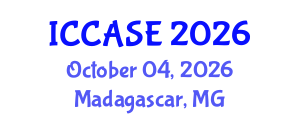 International Conference on Control, Automation and Systems Engineering (ICCASE) October 04, 2026 - Madagascar, Madagascar International Conference on Control, Automation and Systems Engineering (ICCASE) October 04, 2026 - Madagascar, Madagascar