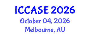 International Conference on Control, Automation and Systems Engineering (ICCASE) October 04, 2026 - Melbourne, Australia International Conference on Control, Automation and Systems Engineering (ICCASE) October 04, 2026 - Melbourne, Australia