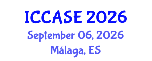 International Conference on Control, Automation and Systems Engineering (ICCASE) September 06, 2026 - Málaga, Spain International Conference on Control, Automation and Systems Engineering (ICCASE) September 06, 2026 - Málaga, Spain
