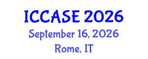 International Conference on Control, Automation and Systems Engineering (ICCASE) September 16, 2026 - Rome, Italy International Conference on Control, Automation and Systems Engineering (ICCASE) September 16, 2026 - Rome, Italy