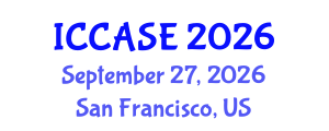 International Conference on Control, Automation and Systems Engineering (ICCASE) September 27, 2026 - San Francisco, United States International Conference on Control, Automation and Systems Engineering (ICCASE) September 27, 2026 - San Francisco, United States