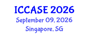 International Conference on Control, Automation and Systems Engineering (ICCASE) September 09, 2026 - Singapore, Singapore International Conference on Control, Automation and Systems Engineering (ICCASE) September 09, 2026 - Singapore, Singapore