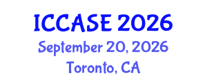 International Conference on Control, Automation and Systems Engineering (ICCASE) September 20, 2026 - Toronto, Canada International Conference on Control, Automation and Systems Engineering (ICCASE) September 20, 2026 - Toronto, Canada