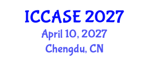 International Conference on Control, Automation and Systems Engineering (ICCASE) April 10, 2027 - Chengdu, China International Conference on Control, Automation and Systems Engineering (ICCASE) April 10, 2027 - Chengdu, China