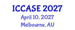 International Conference on Control, Automation and Systems Engineering (ICCASE) April 10, 2027 - Melbourne, Australia International Conference on Control, Automation and Systems Engineering (ICCASE) April 10, 2027 - Melbourne, Australia