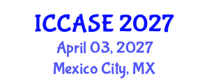 International Conference on Control, Automation and Systems Engineering (ICCASE) April 03, 2027 - Mexico City, Mexico International Conference on Control, Automation and Systems Engineering (ICCASE) April 03, 2027 - Mexico City, Mexico