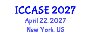 International Conference on Control, Automation and Systems Engineering (ICCASE) April 22, 2027 - New York, United States International Conference on Control, Automation and Systems Engineering (ICCASE) April 22, 2027 - New York, United States