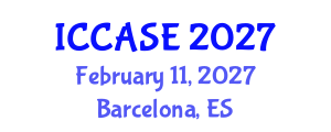 International Conference on Control, Automation and Systems Engineering (ICCASE) February 11, 2027 - Barcelona, Spain International Conference on Control, Automation and Systems Engineering (ICCASE) February 11, 2027 - Barcelona, Spain