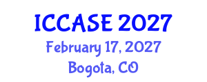 International Conference on Control, Automation and Systems Engineering (ICCASE) February 17, 2027 - Bogota, Colombia International Conference on Control, Automation and Systems Engineering (ICCASE) February 17, 2027 - Bogota, Colombia