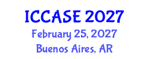 International Conference on Control, Automation and Systems Engineering (ICCASE) February 25, 2027 - Buenos Aires, Argentina International Conference on Control, Automation and Systems Engineering (ICCASE) February 25, 2027 - Buenos Aires, Argentina