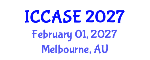 International Conference on Control, Automation and Systems Engineering (ICCASE) February 01, 2027 - Melbourne, Australia International Conference on Control, Automation and Systems Engineering (ICCASE) February 01, 2027 - Melbourne, Australia