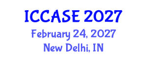 International Conference on Control, Automation and Systems Engineering (ICCASE) February 24, 2027 - New Delhi, India International Conference on Control, Automation and Systems Engineering (ICCASE) February 24, 2027 - New Delhi, India