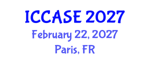 International Conference on Control, Automation and Systems Engineering (ICCASE) February 22, 2027 - Paris, France International Conference on Control, Automation and Systems Engineering (ICCASE) February 22, 2027 - Paris, France