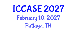 International Conference on Control, Automation and Systems Engineering (ICCASE) February 10, 2027 - Pattaya, Thailand International Conference on Control, Automation and Systems Engineering (ICCASE) February 10, 2027 - Pattaya, Thailand