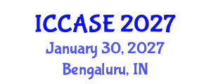 International Conference on Control, Automation and Systems Engineering (ICCASE) January 30, 2027 - Bengaluru, India International Conference on Control, Automation and Systems Engineering (ICCASE) January 30, 2027 - Bengaluru, India