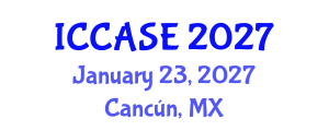 International Conference on Control, Automation and Systems Engineering (ICCASE) January 23, 2027 - Cancún, Mexico International Conference on Control, Automation and Systems Engineering (ICCASE) January 23, 2027 - Cancún, Mexico